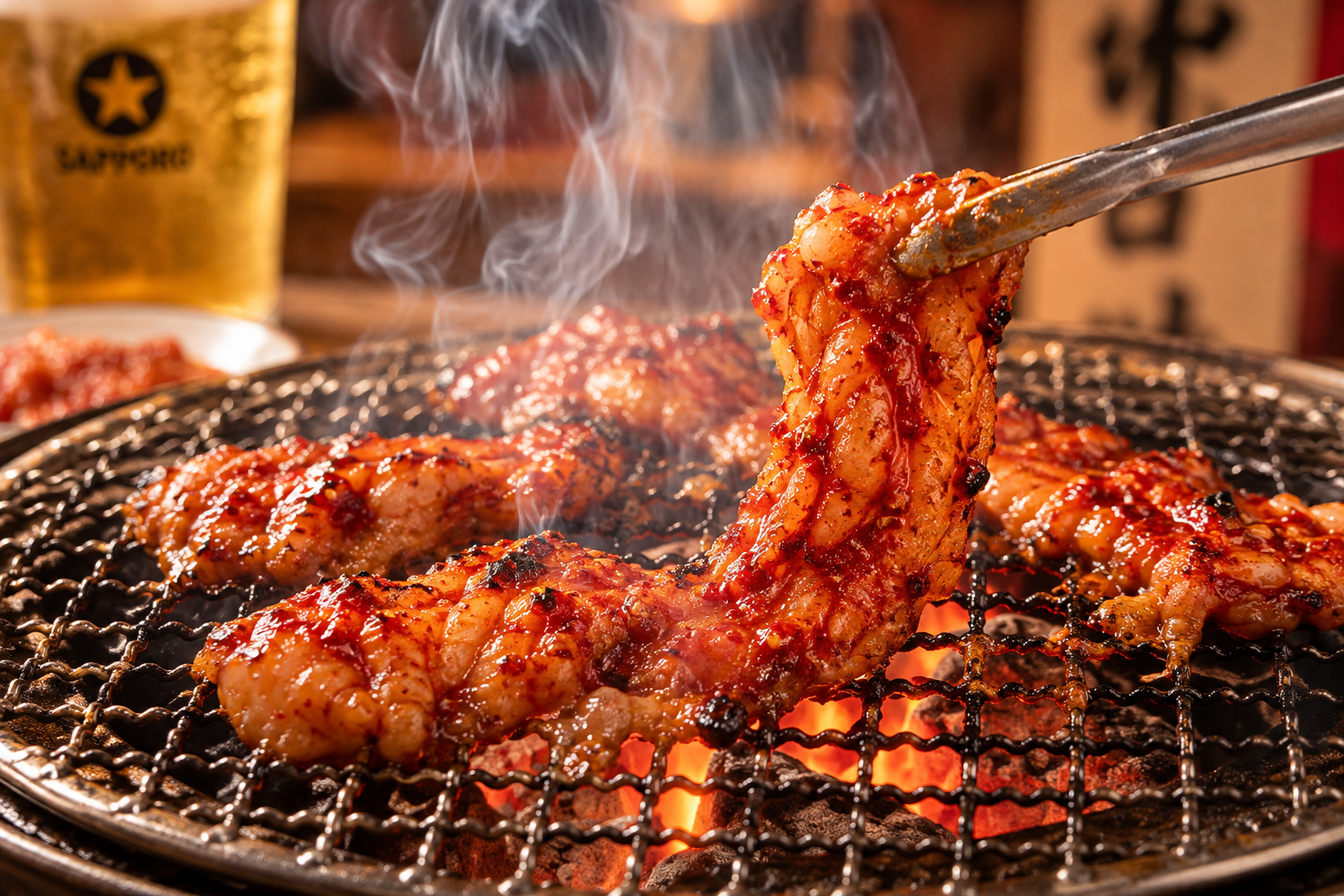 炭火焼肉 ホルモン あじよし 岐阜玉宮本店の料理